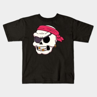 Pirate Skull Kids T-Shirt